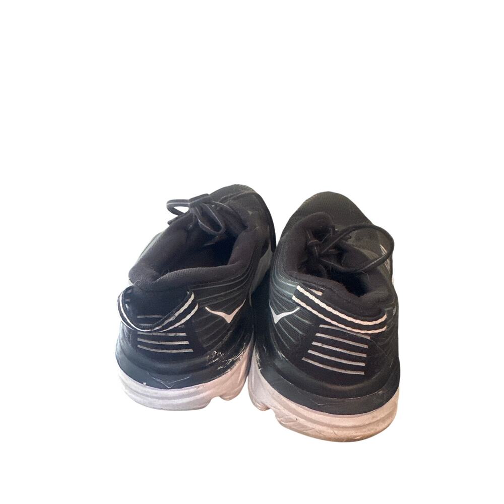 Hoka One One Bondi 7 running shoes in a black and white colorway Us 8.5 - Picture 4 of 7